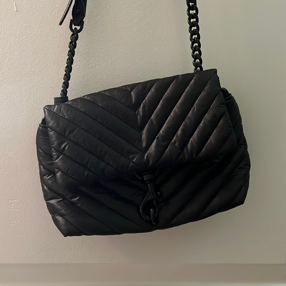 Rebecca Minkoff Edie Black Crossbody Bag
